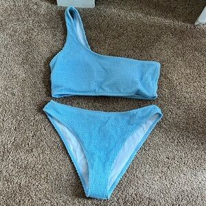 Ribbed bathing suit